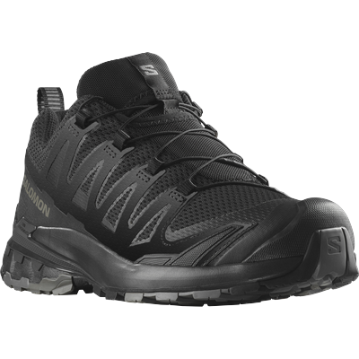 Trailrunningschuh SALOMON "XA PRO 3D V", Herren, Gr. 48, schwarz, Synthetik, Textil, Schuhe, für mehr Grip