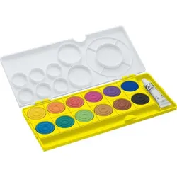 LAMY Wasserfarbkasten 12 Farben aquaplus gelb