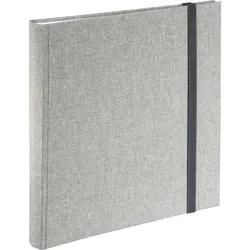 Hama Jumbo Tessuto grau    30x30 60 weiße Seiten             3846