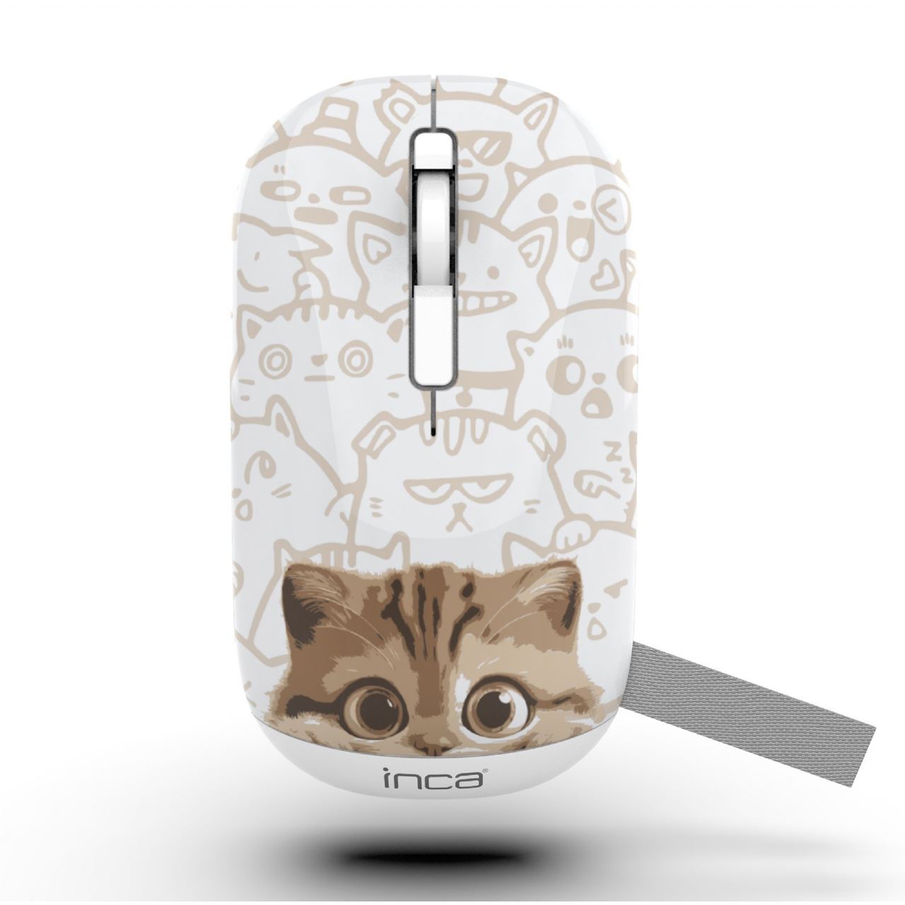 INCA Maus IWM-242K Wireless, Katzenmotiv