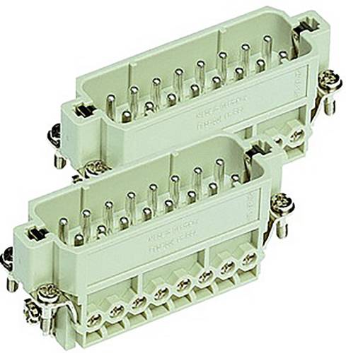 Harting 09200162613 Stifteinsatz Han A 16 + PE Schrauben 1St.