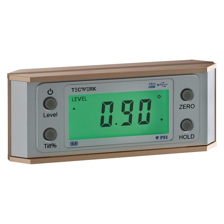 Tecwerk Neigungsmesser 0-90 ° digital Ablesung 0,05 ° (2000858780)