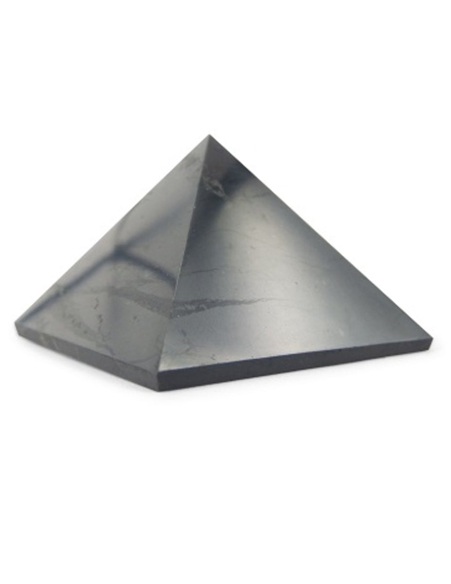 Shungit edelsteen piramide 3 cm