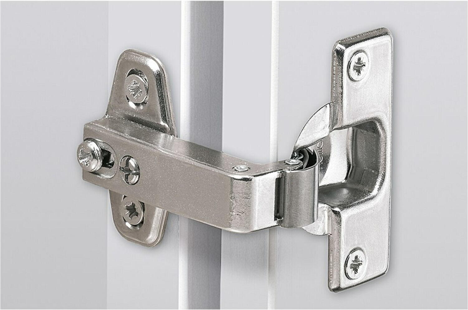 Hettich Topfscharnier Perfekt 5737 69603, 95° Stahl silber vernickelt)