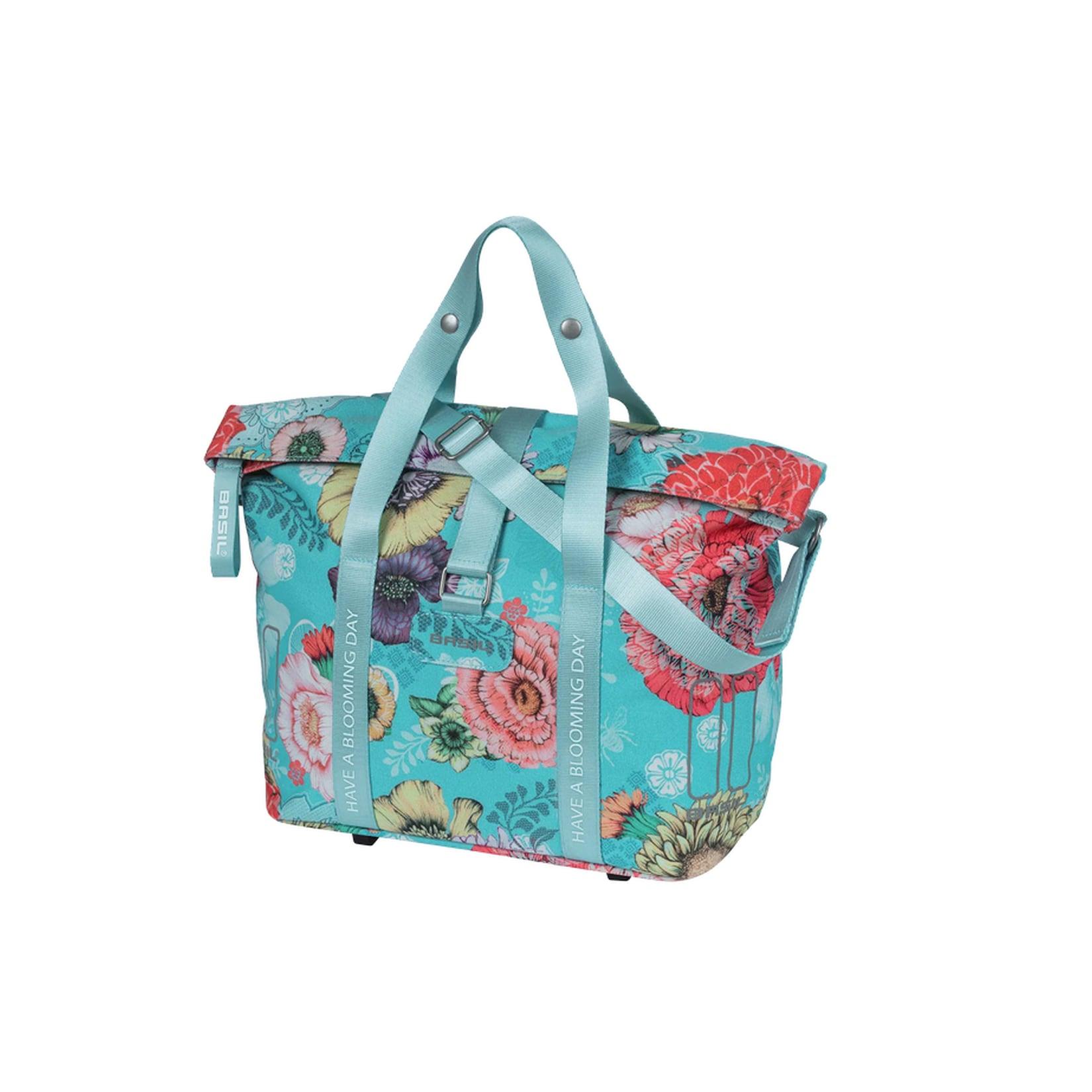 BASIL Fahrradhandtasche "Bloom Field MIK KF Haken", sky blue