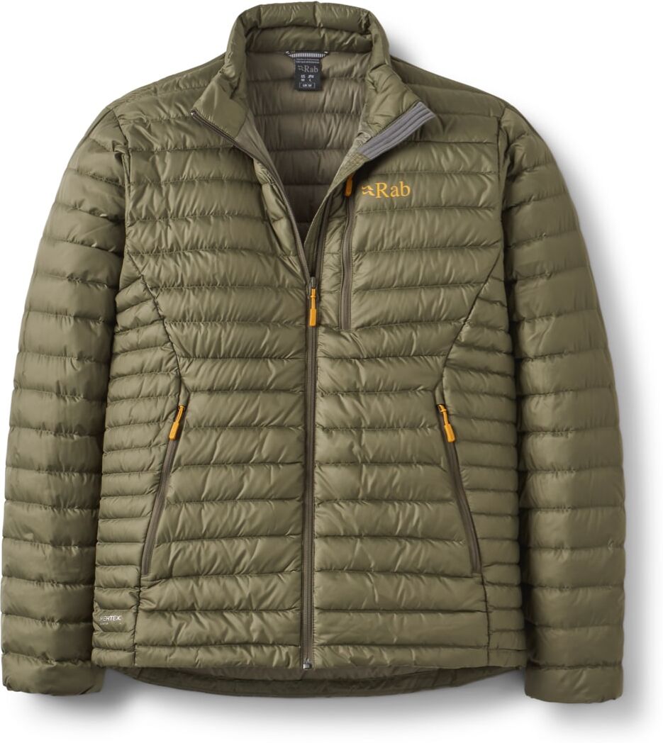 Rab Men's Microlight Down Jacket Light Khaki, S