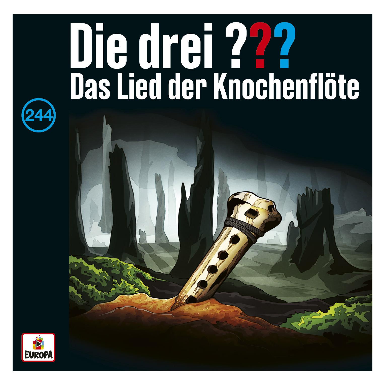 Europa Die drei??? 244 - Das Lied der Knochenflöte (70686981)