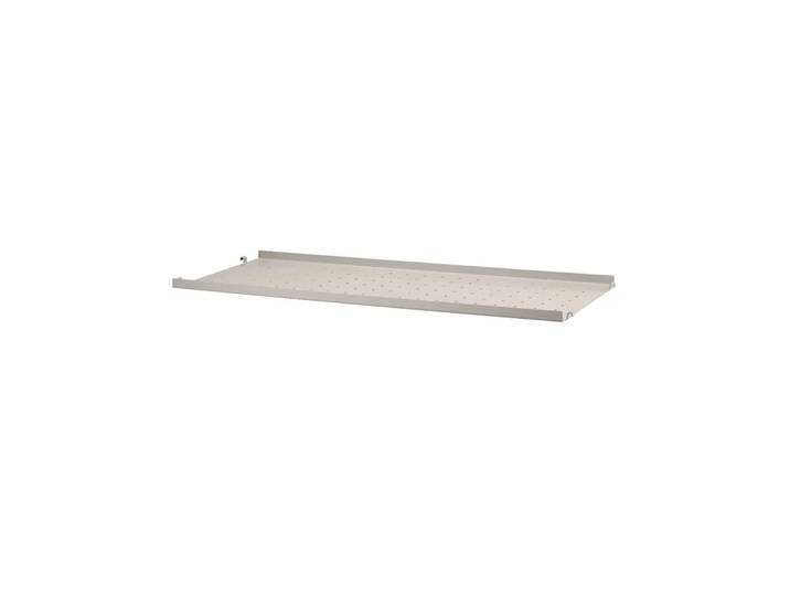 String String metalen plank beige, 78x30 cm, lage rand