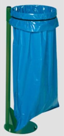 VAR Collecteur de déchets avec plaque de sol vert (3670)