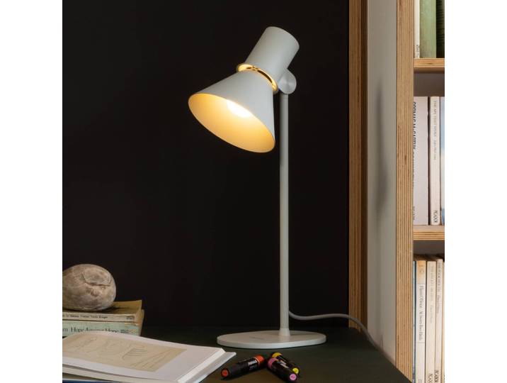 Anglepoise Tischlampe Type 80 T1, alu / grau / zink, für Wohn- / Esszimmer, Aluminium, Design, Tischlampe