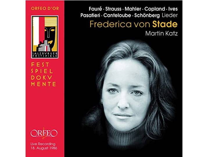Frederica: Mezzo-Soprano Von Stade - Liederabend