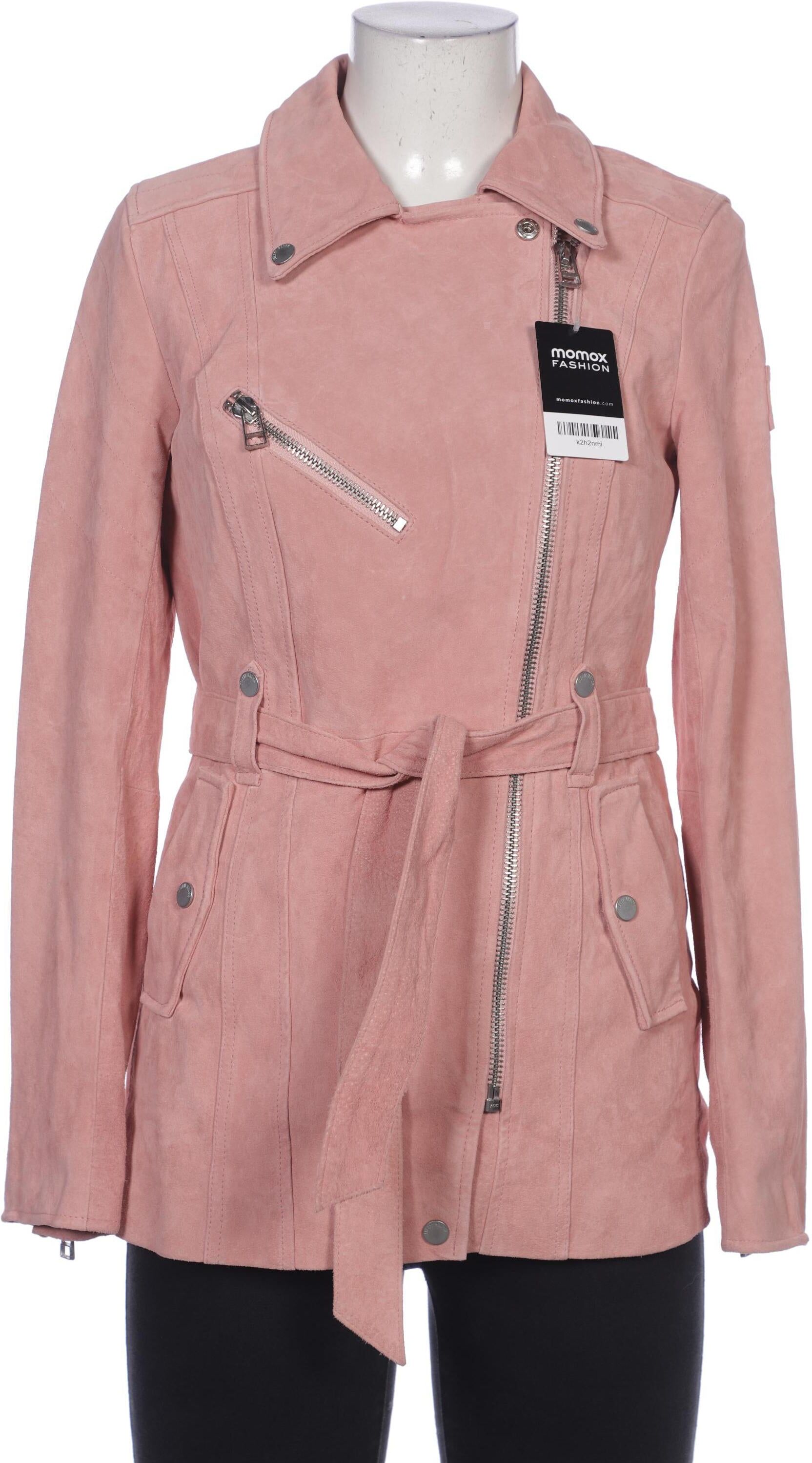 Freaky Nation Damen Mantel, Pink, Gr. M, Synthetik / Leder - Second Hand