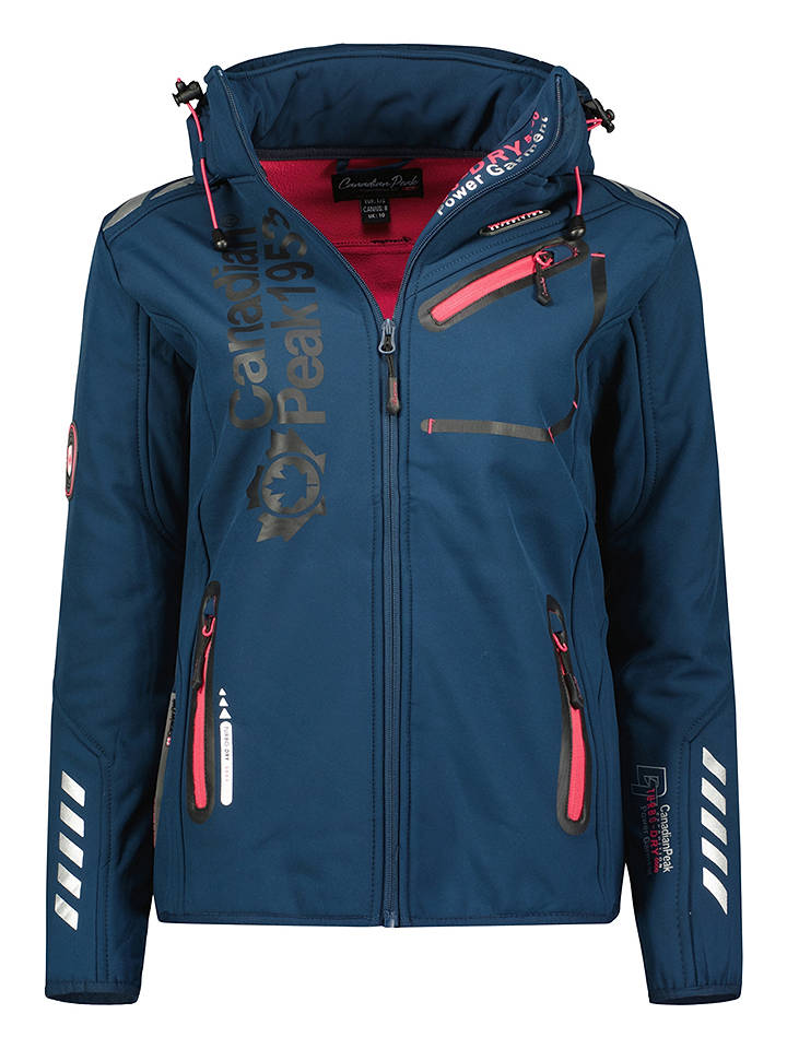 Canadian Peak Softshelljacke "Reineak" in Blau - S