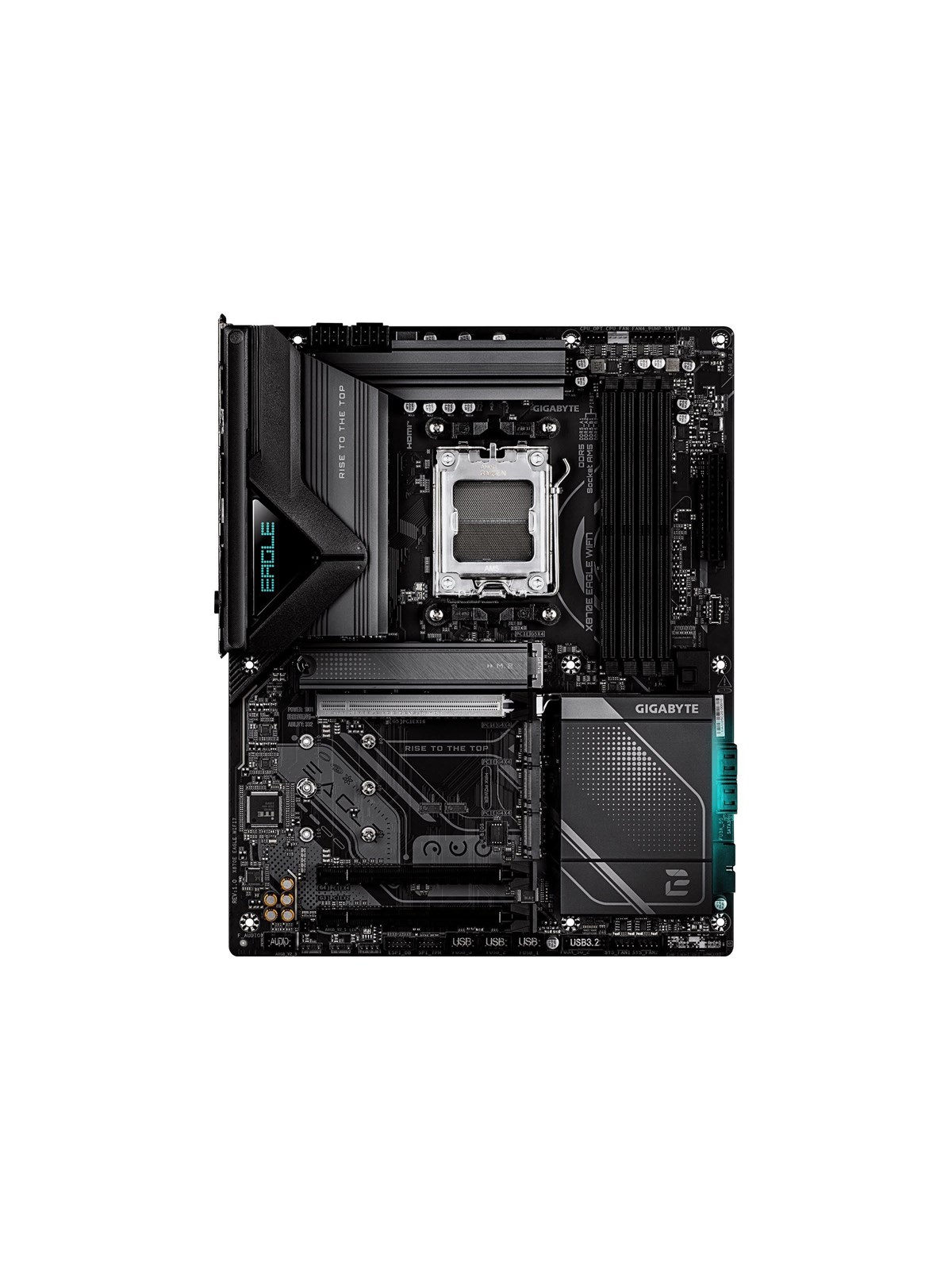 GIGABYTE X870E EAGLE WIFI7 - motherboard - Socket AM5 - Mainboard - AMD X870E - AMD AM5 - DDR5 RAM - ATX