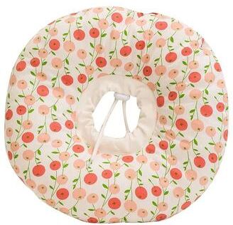 Uplifted Finds Sweet Donuts Soft Cat Recovery Collar Plush Anti Bite Anti Lick Neck Cone Pillow For Dogs And Cats cherry l