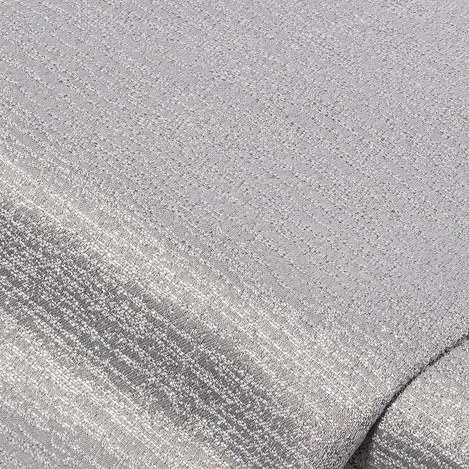 Dekostoff mit Glitzer, grau/silber