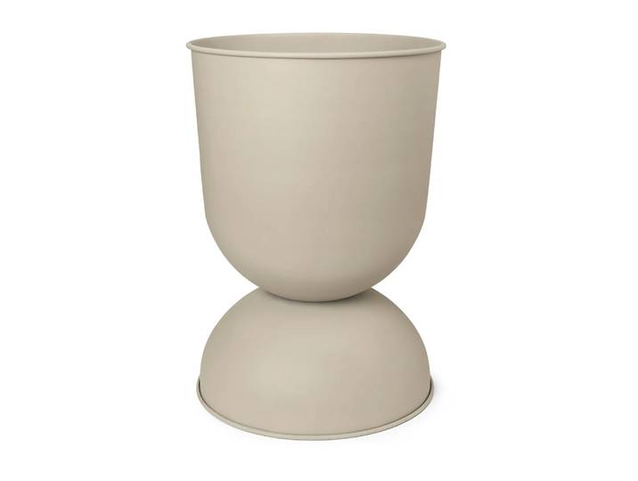 Ferm Living Cache-pot Hourglass petit Ø30 cm Cashmere