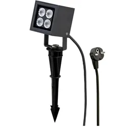 CMD, Gartenbeleuchtung, IP65 9045LEDGartenstrahler anthrazit (460 lm, IP65)