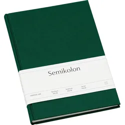 Uni Classic Liniertes Notizbuch A5 dunkelgrün