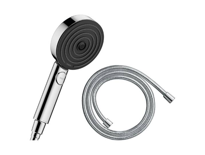 hansgrohe Bundle Handbrause 105 3jet Activation EcoSmart und Comfortflex Brauseschlauch 160 cm
