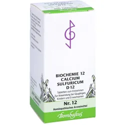 Biochemie 12 Calcium sulfuricum D 12