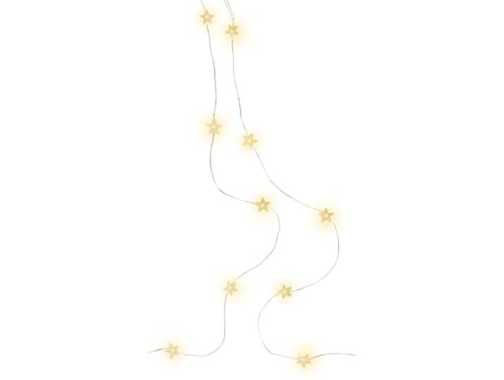 goobay 60332 Lichtsnoer met 20 leds, zilverdraad, met timerfunctie, warmwit (3000 K), werkt op batterijen