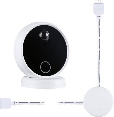 Paulmann 71226 MaxLED Home Funk-IR-Bewegungsmelder, Funk-Touch Sensor Weiß, Schwarz