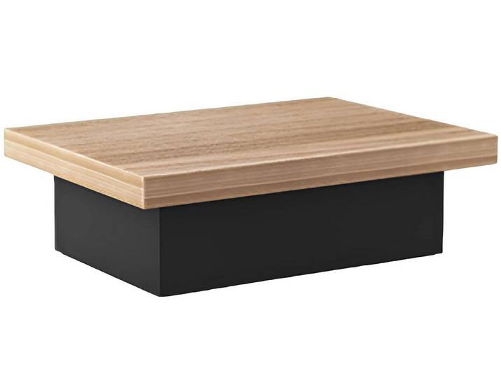 JVmoebel Couchtisch Exklusiver Couchtisch aus hellem Holz für moderne Büros (1-St., Couchtisch), Made in Europa