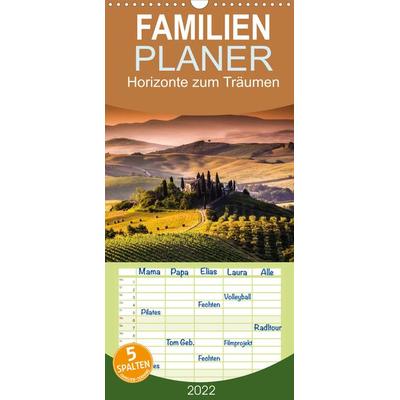 Familienplaner Horizonte zum Träumen (Wandkalender 2022 , 21 cm x 45 cm, hoch)