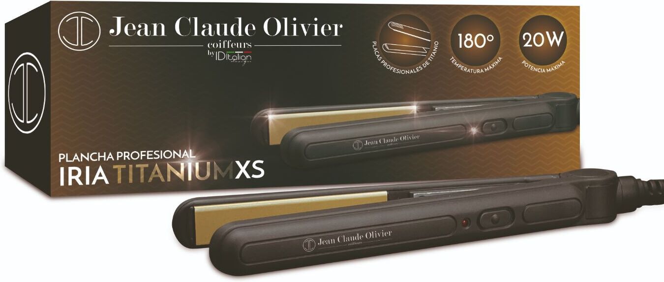 Italian Design Iria titanium xs professional irons   braun - Refurbished