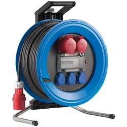 HEDI Kunststoff-Kabeltrommel Professional Plus Ø 450 mm, 32A-Ausführung - K4253011I4