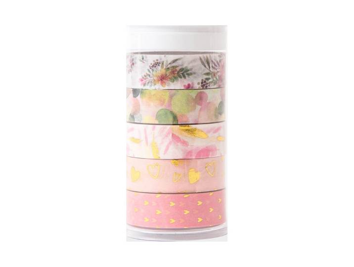 Washi Tape Set Love, 5 Stk