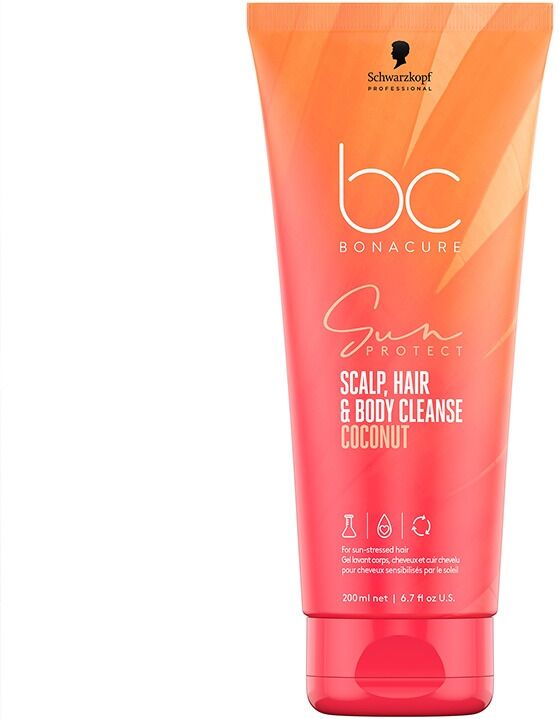 Schwarzkopf BC Clean Sun 3-in-1 Scalp, Hair & Body Cleanse 200ml