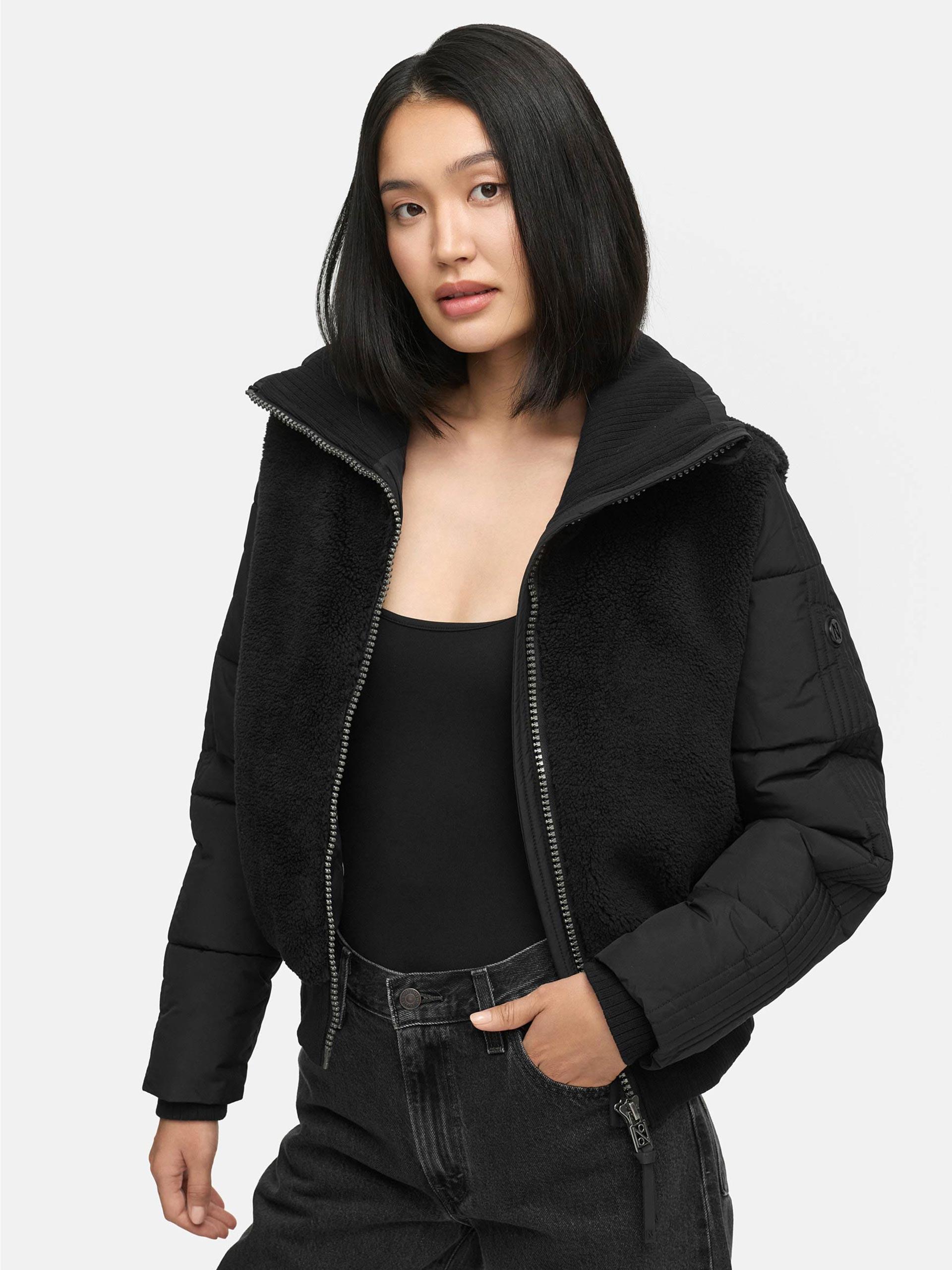 Navahoo Damen Winterjacke TEDDYZONE – trendig, warm & stylisch