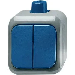 Busch-Jaeger Serienschalter, Schalter + Taster, Grau