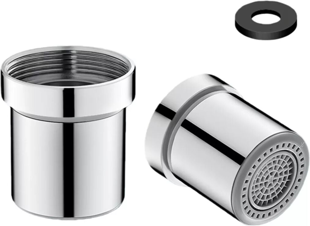 INF Aérateur de robinet de cuisine à filetage intérieur 28mm avec pulvérisation à double fonction - Tête de robinet