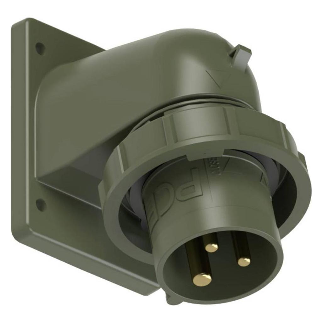 PCE PC Electric 777232-6.u CEE Anbaustecker 32A 3polig 1St. (IEC 60309) (777232-6.u)