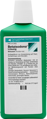 HERMES Arzneimittel GmbH BETAISODONA Lösung 500 ml 04923204