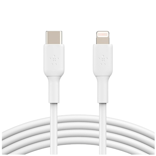 Belkin Boost Charge Lightning - USB-C Kabel 1 Meter Weiß