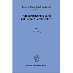 Kling:Wahlbeeinflussung durch politisch, Fachbücher von Fabian Kling