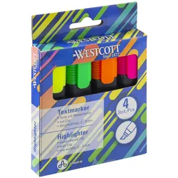 WESTCOTT Textmarker Mehrfarbig