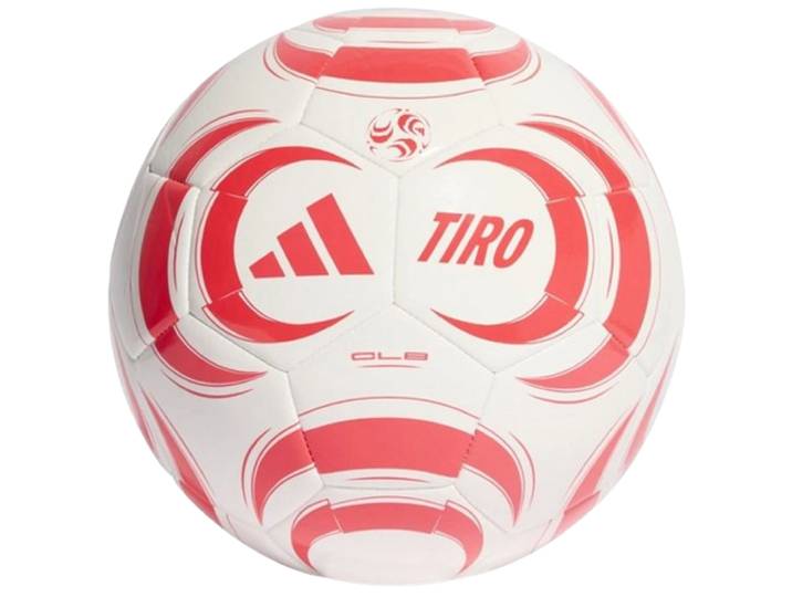 Adidas Tiro Club - Voetbal - Butyl binnenbal - Wit - Rood (Let op! !)