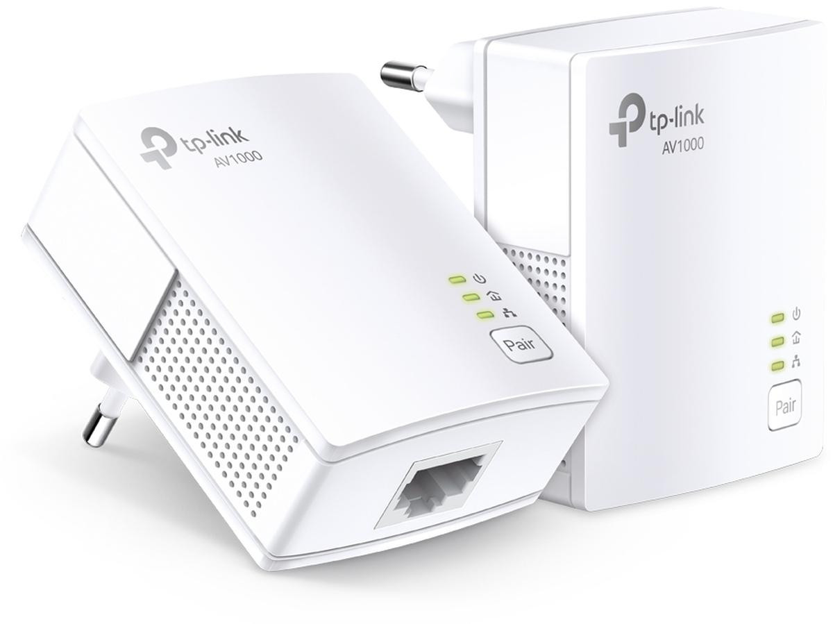 TP-Link TL-PA717 KIT V4 Powerline adapterset met GigE en HomePlug AV 2.0