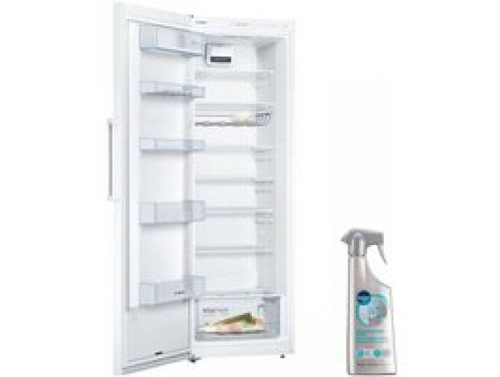 BOSCH Réfrigérateur Frigo simple porte blanc 324L Froid Brassé PowerVentilation