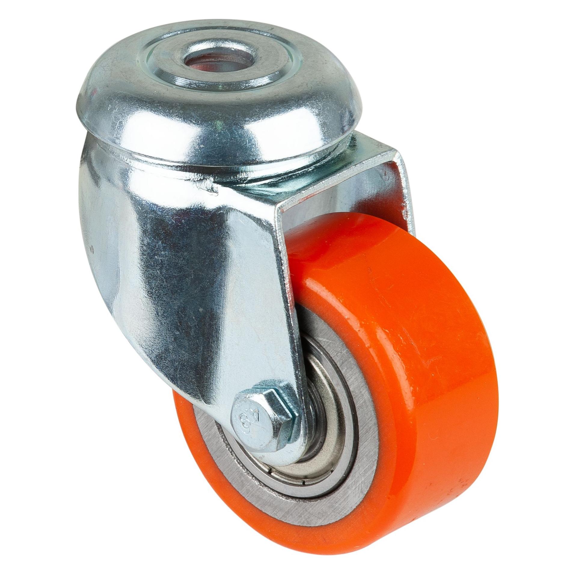 BS Rollen Lenkrolle Rad-Ø 50 mm Tragfähigkeit 120 kg Polyurethan (A601.C10.050)