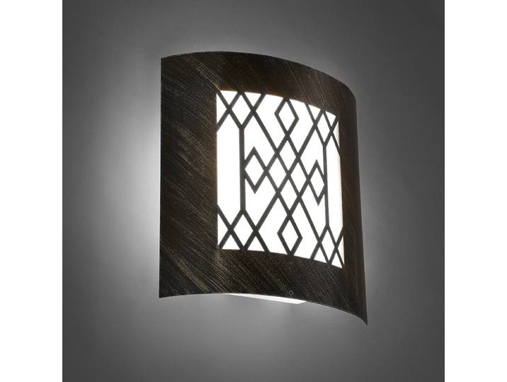 Applique murale extérieure moderne brun rouille IP44 - Emmerald