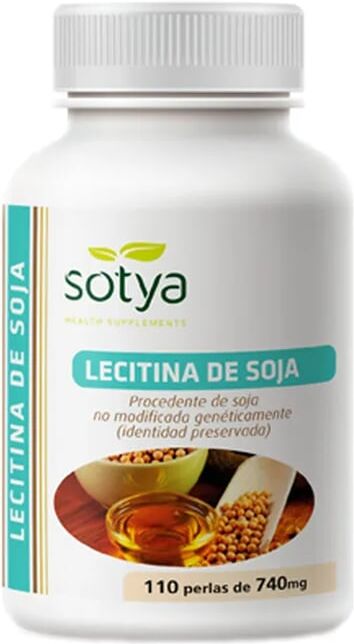 Sotya LECITINA DE SOJA 500mg 110 Pérolas