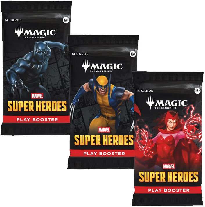 Wizards Of The Coast MTG: Marvel Super Heroes Play Booster à l'unité (FR)