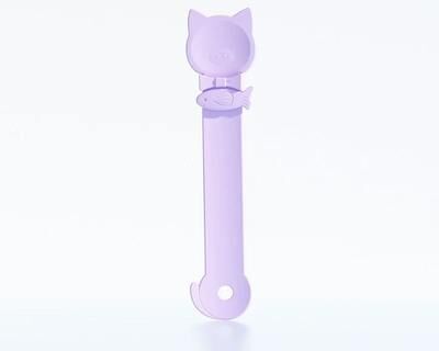 Uplift Picks Mess Free Cat Treat Squeeze Spoon For Lickable Snacks And Wet Food purple