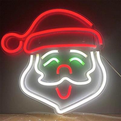 weihnachtsmann neon licht led zeichen lampe weihnachtsdekoration nachtlichter für festival party raum shop kinder geschenk usb stecker
